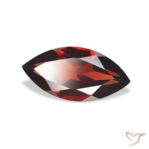 Grenat Almandin Rouge foncé naturelle Marquise, 1.86 ct, VVS