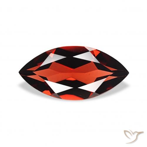 1.88ct Rouge foncé Grenat Almandin Pierres précieuses, Marquise, VVS