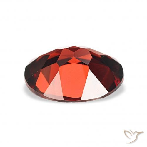 Grenat Almandin Rouge sang profond naturelle ovale, 3.73 ct, VVS