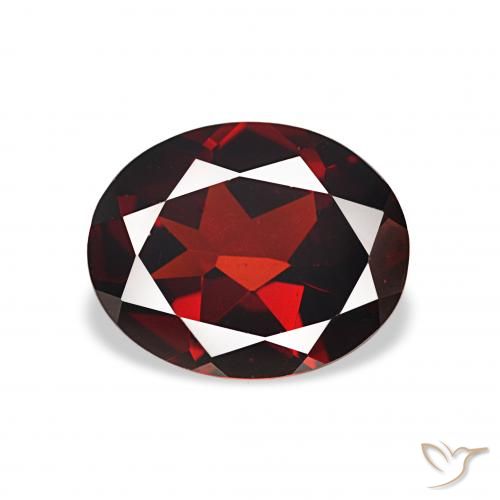 2.66ct Rouge sang profond Grenat Almandin Pierres précieuses, ovale, VVS