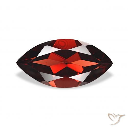 1.89ct Rouge foncé Grenat Almandin Pierres précieuses, Marquise, VVS