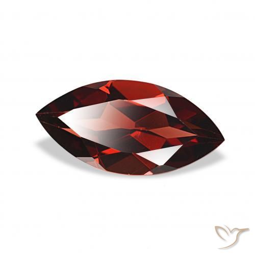 Grenat Almandin Rouge foncé naturelle Marquise, 1.96 ct, VVS