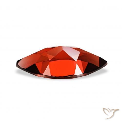 Grenat Almandin Rouge foncé naturelle Marquise, 1.96 ct, VVS