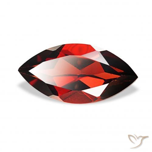 Grenat Almandin Rouge foncé naturelle Marquise, 2.09 ct, VVS-VS