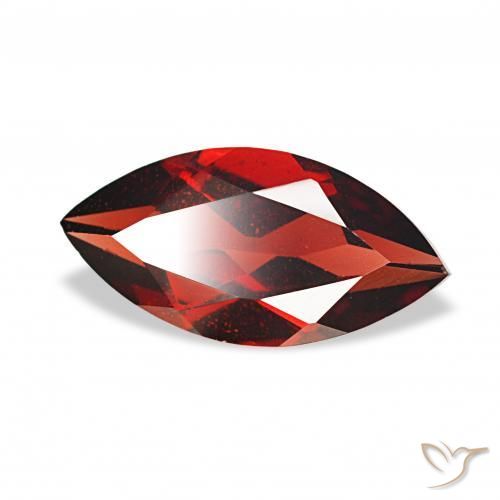 Grenat Almandin Rouge foncé naturelle Marquise, 1.86 ct, VVS-VS