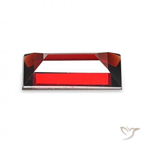 Grenat Almandin Rouge foncé naturelle Baquette, 1.69 ct, VVS