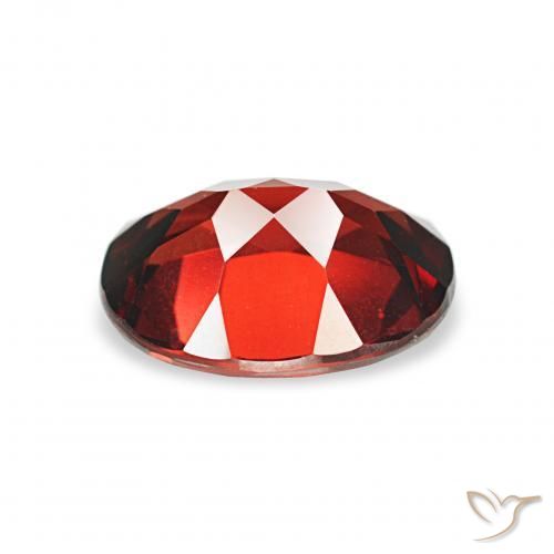 Grenat Almandin Rouge foncé naturelle ovale, 2.18 ct, VVS