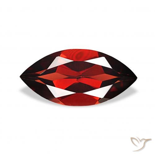 2.00ct Rouge foncé Grenat Almandin, Marquise, VVS