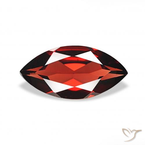 Grenat Almandin Rouge foncé naturelle Marquise, 1.79 ct, VVS