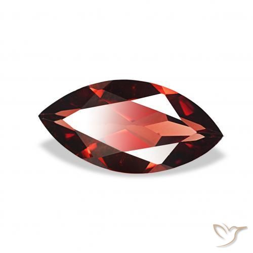 Grenat Almandin Rouge sang profond naturelle Marquise, 1.73 ct, VVS