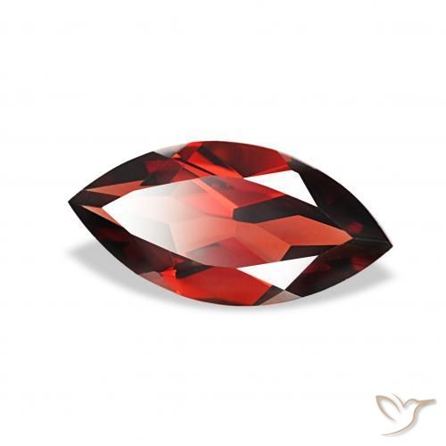 Grenat Almandin Rouge foncé naturelle Marquise, 1.93 ct, VVS