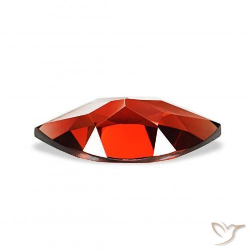 Grenat Almandin Rouge foncé naturelle Marquise, 1.93 ct, VVS