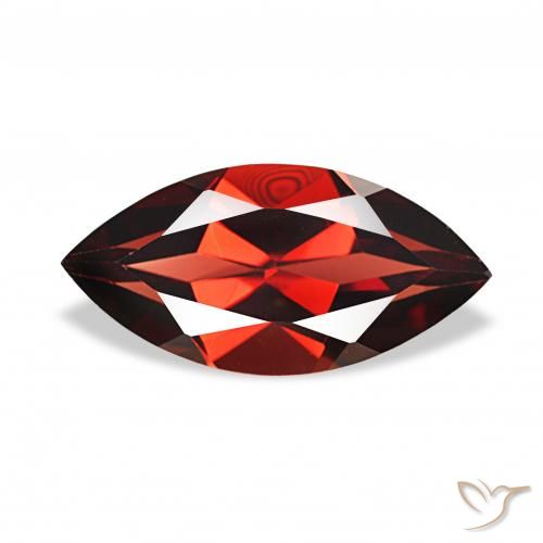 Grenat Almandin Rouge sang profond naturelle Marquise, 2.08 ct, VVS