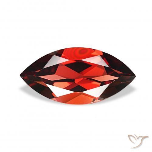 Grenat Almandin Rouge sang profond naturelle Marquise, 2.17 ct, VVS