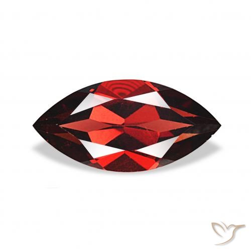 2.13ct Rouge sang profond Grenat Almandin, Marquise, VVS