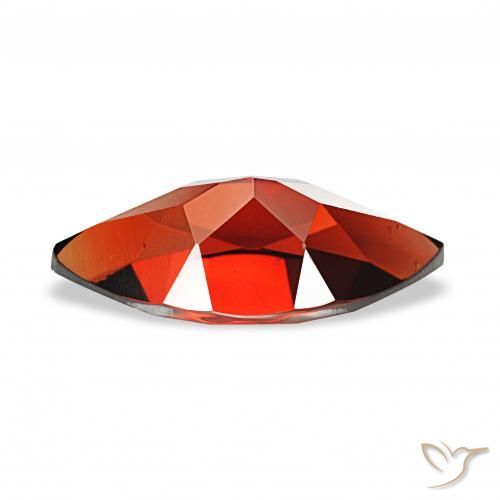 Grenat Almandin Rouge foncé naturelle Marquise, 2.12 ct, VVS
