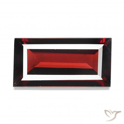 Grenat Almandin Rouge foncé naturelle Baquette, 1.67 ct, VVS