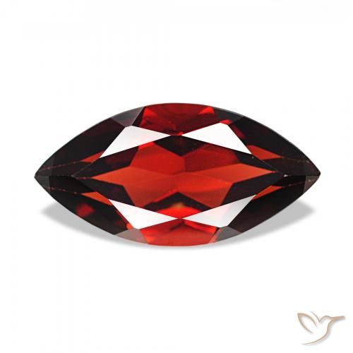 Grenat Almandin Rouge sang profond naturelle Marquise, 2.11 ct, VVS