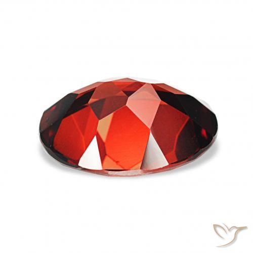 Grenat Almandin Rouge foncé naturelle ovale, 2.02 ct, VVS