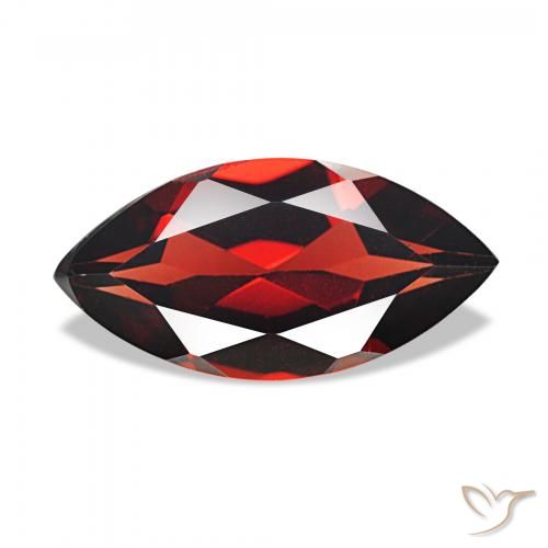 1.88ct Rouge sang profond Grenat Almandin, Marquise, VVS