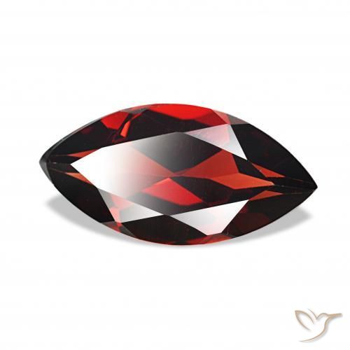 Grenat Almandin Rouge sang profond naturelle Marquise, 1.88 ct, VVS