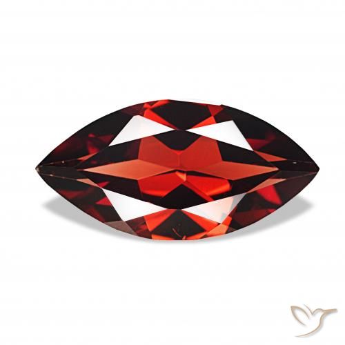 Grenat Almandin Rouge sang profond naturelle Marquise, 1.97 ct, VVS