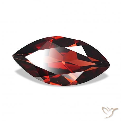 Grenat Almandin Rouge sang profond naturelle Marquise, 1.97 ct, VVS