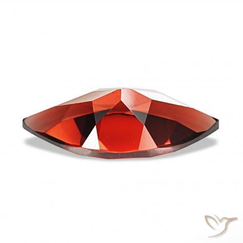 Grenat Almandin Rouge sang profond naturelle Marquise, 1.97 ct, VVS