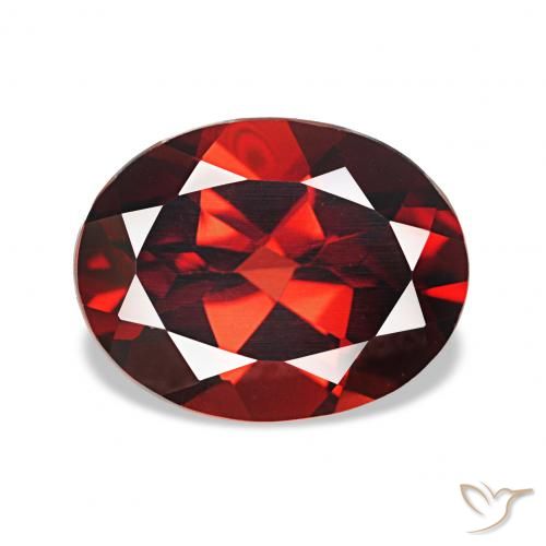 2.24ct Rouge foncé Grenat Almandin Pierres précieuses, ovale, VVS
