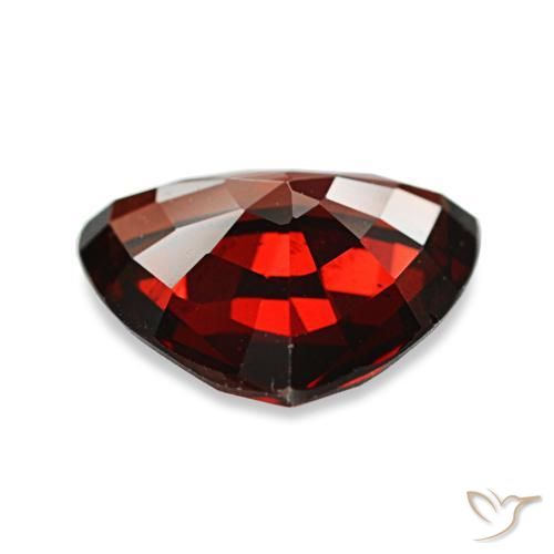 Grenat almandin rouge naturelle trillion, 3,27 ct, VS