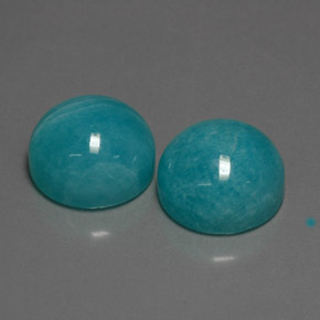 Achetez naturel ct bleue amazonite gems, coupe roude, en provenance brésil chez gemselect. en stock, livraison internationale!
