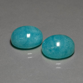Achetez naturel ct vert bleu amazonite gems, coupe ovale, en provenance brésil chez gemselect. en stock, livraison internationale!