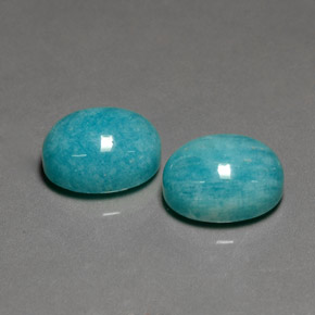 Achetez naturel ct Vert bleu Amazonite gems, Coupe ovale, En provenance Brésil chez GemSelect. En stock, livraison internationale!