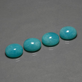 Achetez naturel ct bleue amazonite gems, coupe ovale, en provenance brésil chez gemselect. en stock, livraison internationale!