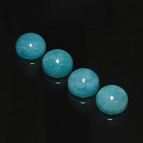 Achetez naturel ct vert bleu amazonite gems, coupe roude, en provenance brésil chez gemselect. en stock, livraison internationale!