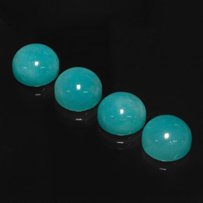 Achetez naturel ct bleue amazonite gems, coupe roude, en provenance brésil chez gemselect. en stock, livraison internationale!