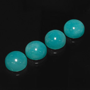 Achetez naturel ct bleue amazonite gems, coupe roude, en provenance brésil chez gemselect. en stock, livraison internationale!