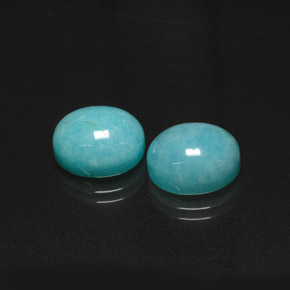 Achetez naturel ct bleue amazonite gems, coupe ovale, en provenance brésil chez gemselect. en stock, livraison internationale!