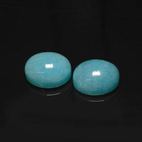 Achetez naturel ct vert bleu amazonite gems, coupe ovale, en provenance brésil chez gemselect. en stock, livraison internationale!
