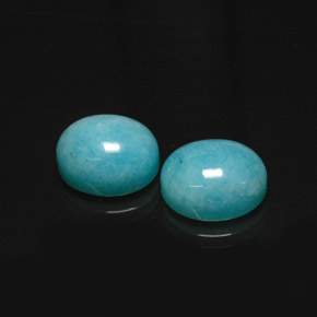 Achetez naturel ct bleue amazonite gems, coupe ovale, en provenance brésil chez gemselect. en stock, livraison internationale!