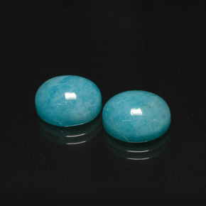 Achetez naturel ct vert bleu amazonite gems, coupe ovale, en provenance brésil chez gemselect. en stock, livraison internationale!
