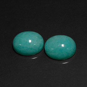 Achetez naturel ct bleue amazonite gems, coupe ovale, en provenance brésil chez gemselect. en stock, livraison internationale!