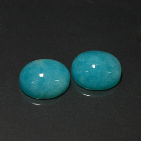 Achetez naturel ct bleue amazonite gems, coupe ovale, en provenance brésil chez gemselect. en stock, livraison internationale!