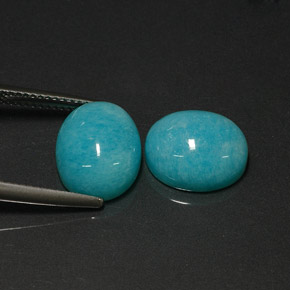 Achetez naturel ct vert amazonite gems, coupe ovale, en provenance brésil chez gemselect. en stock, livraison internationale!