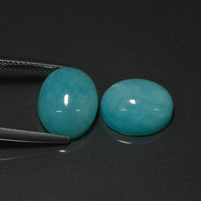 Achetez naturel ct vert amazonite gems, coupe ovale, en provenance brésil chez gemselect. en stock, livraison internationale!