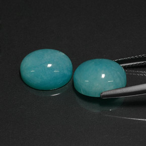 Achetez naturel ct vert amazonite gems, coupe ovale, en provenance brésil chez gemselect. en stock, livraison internationale!