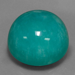 Amazonite Vert naturelle Coupe roude, 33.86 ct, Opaque