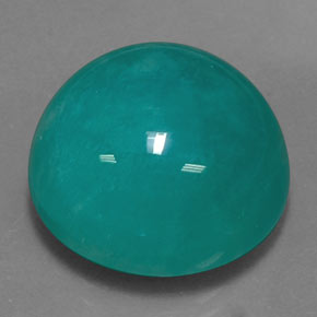 Amazonite Vert bleu naturelle Coupe roude, 32.85 ct, Opaque