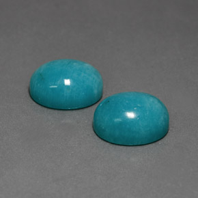 Achetez naturel ct bleu-vert amazonite gems, coupe ovale, en provenance brésil chez gemselect. en stock, livraison internationale!
