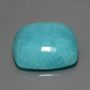 Amazonite Vert bleu naturelle Coupe coussin, 23.42 ct, Opaque